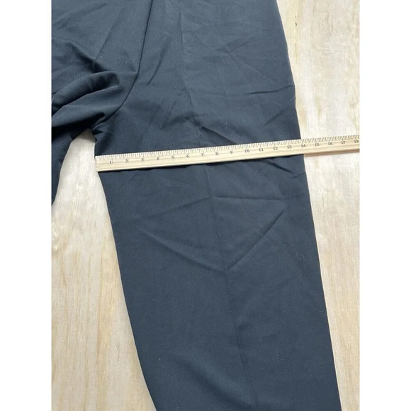 ASOS Pants Mens 32 x 32 Black Poly Blend Stretch Straight Dress Pant - Picture 5 of 5
